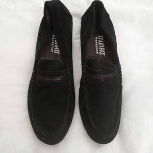 Munro Ramie Leather Suede Loafer New Without Tags Women's Size 8 N